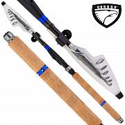 Фото спиннинг condor pro hunter длина 3,00 м, тест 5-25 гр, carbon im-7, телескопический