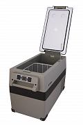 Фото автохолодильник kyoda cf45h, двухкамерный, объем 45 л, вес 12,9 кг
