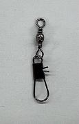 Фото вертлюг с карабином barrel swivel with interlock snap, размер 10 (200шт.)