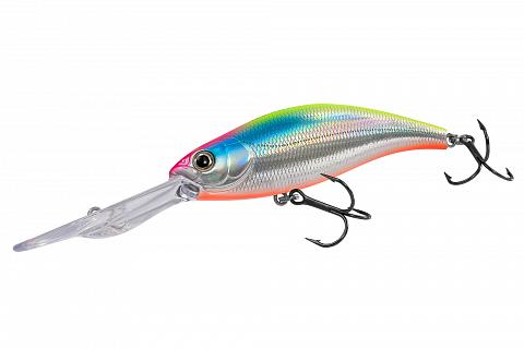 Фото воблер kyoda sharp minnow-75f, длина 7.5 см, вес 12.0 гр, цвет p1580, заглубление 1.5-4 м.