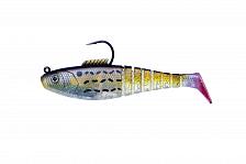 Фото виброхвост оснащенный kyoda shad, размер 76 мм, вес 12,5 гр, цвет 033 (3шт)