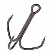 Фото крючок-тройник condor treble hook (23108) №2/0 bn (10 шт/упак)