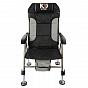 Фото кресло карповое"kyoda" 70х50х42/90-100, цвет серый