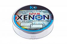 Фото леска kyoda xenon 3d, d - 0,165 мм, длина 100 м, разрывная нагрузка 2,85 кг (10 шт/упак)