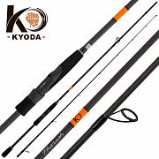 Фото спиннинг kyoda pharaoh, длина 2,44 м, тест 16-60 гр, штекер