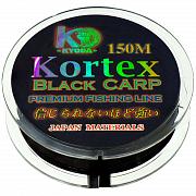 Фото kortex black carp d-0,28 мм, l-150 м, цвет чёрный, разрывная нагрузка 7,68 кг (6 шт/упак)