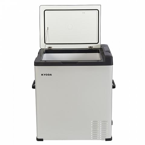 Фото автохолодильник kyoda cs75, однокамерный, объем 75 л, вес 16,9 кг
