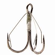 Фото крючок-тройник незацепляйка condor weedless treble hook №2 bn (25 шт./упак)