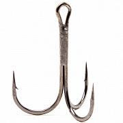 Фото крючок-тройник condor round treble hook №12 bn (50 шт./упак)