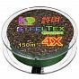 Фото steeltex green 4x d-0,26 мм, l-150 м, цвет зеленый, разрывная нагрузка 14,40 кг
