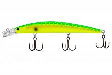 Фото воблер kyoda joker minnow-130f, длина 13,0 см, вес 16,5 гр, цвет p1879, заглубление 0,1-0,7 м