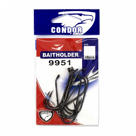 Фото крючок condor baitholder №1/0 bn (50 шт/упак)