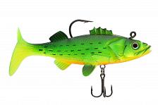 Фото виброхвост оснащённый condor crazy bait nwpe5.5 размер 140 мм, вес 50 гр, цвет 418 (1 шт)